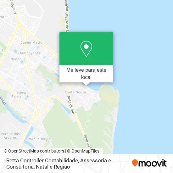 Retta Controller Contabilidade, Assessoria e Consultoria mapa