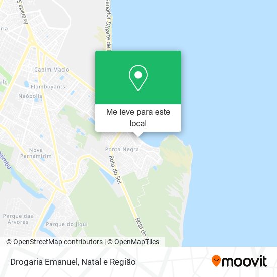 Drogaria Emanuel mapa