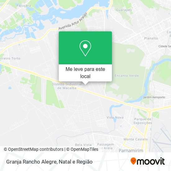 Granja Rancho Alegre mapa