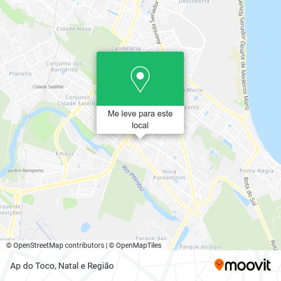 Ap do Toco mapa