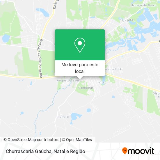 Churrascaria Gaúcha mapa