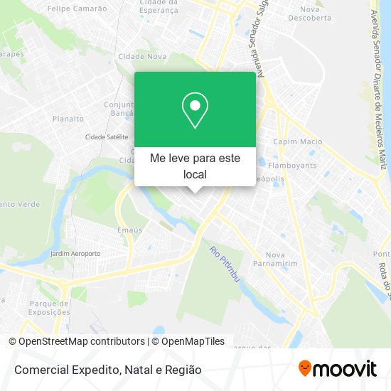 Comercial Expedito mapa