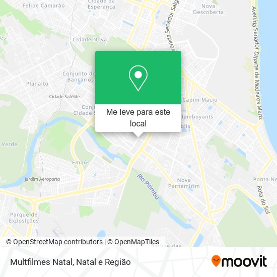 Multfilmes Natal mapa