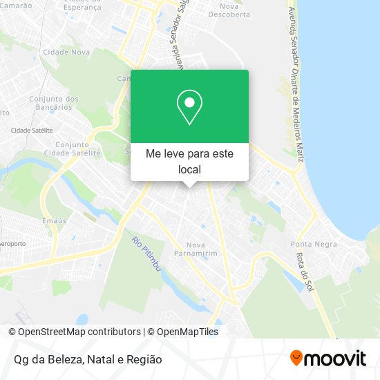Qg da Beleza mapa