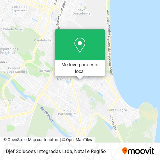 Djef Solucoes Integradas Ltda mapa
