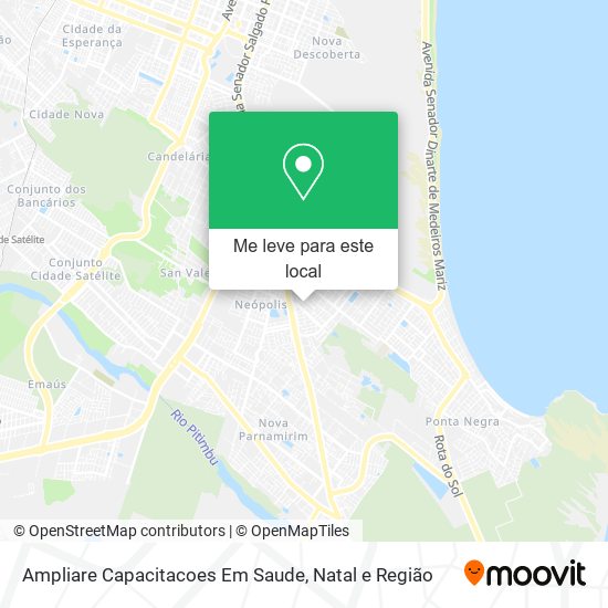 Ampliare Capacitacoes Em Saude mapa