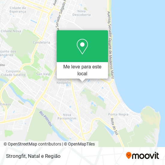 Strongfit mapa