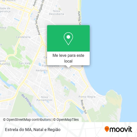 Estrela do MA mapa