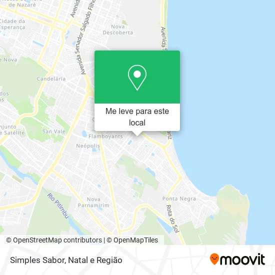 Simples Sabor mapa