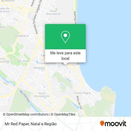 Mr Red Paper mapa