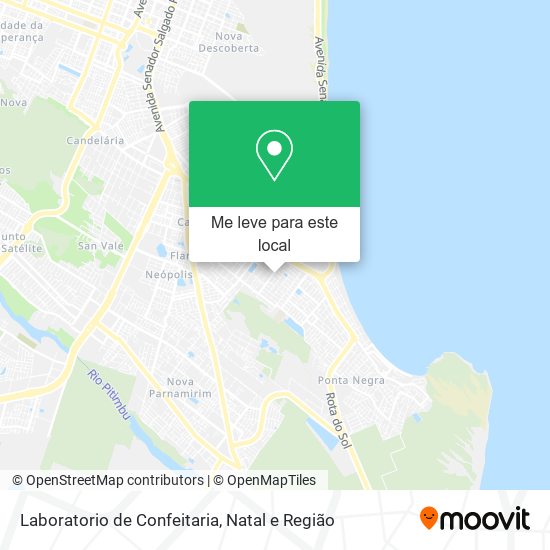 Laboratorio de Confeitaria mapa