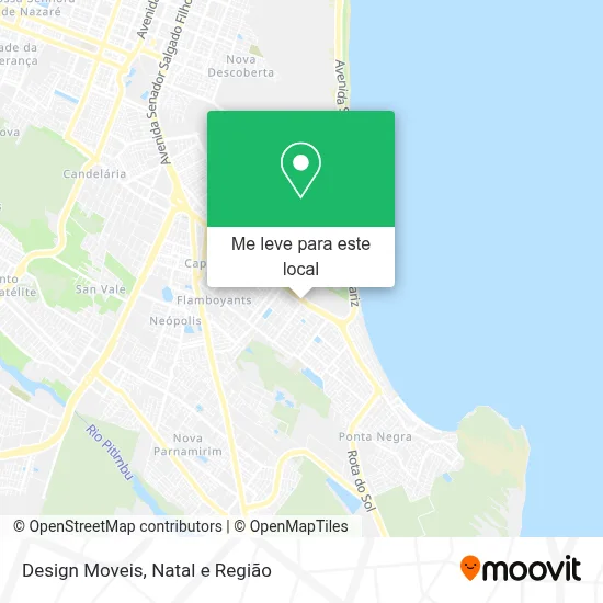 Design Moveis mapa