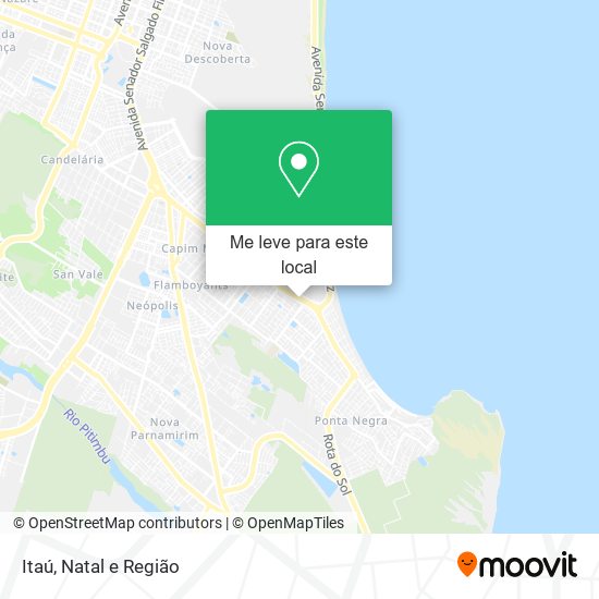 Itaú mapa