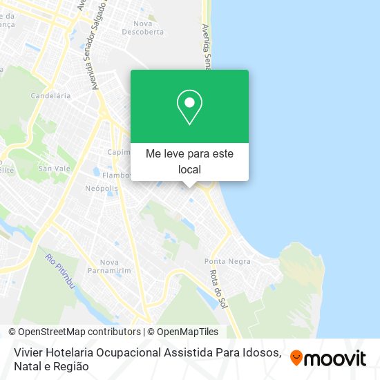 Vivier Hotelaria Ocupacional Assistida Para Idosos mapa