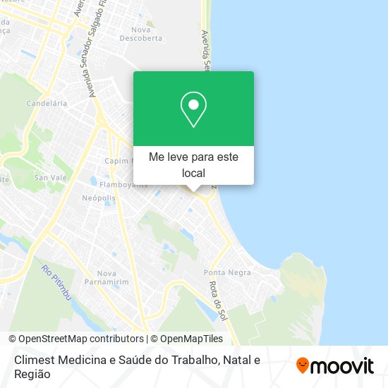 Climest Medicina e Saúde do Trabalho mapa