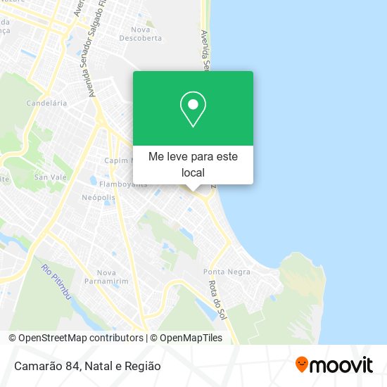 Camarão 84 mapa