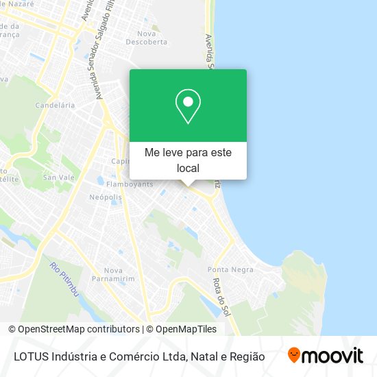 LOTUS Indústria e Comércio Ltda mapa