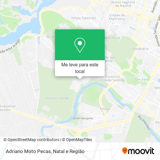 Adriano Moto Pecas mapa