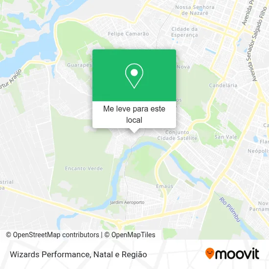 Wizards Performance mapa