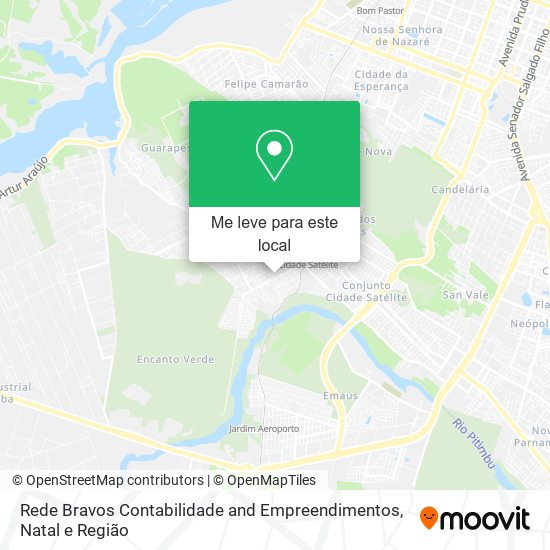 Rede Bravos Contabilidade and Empreendimentos mapa