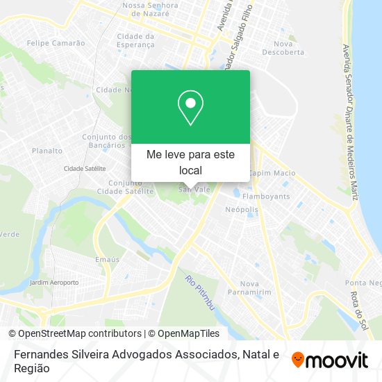 Fernandes Silveira Advogados Associados mapa