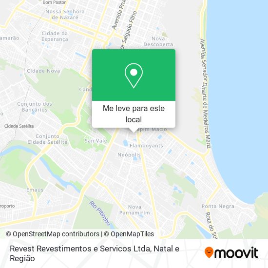 Revest Revestimentos e Servicos Ltda mapa