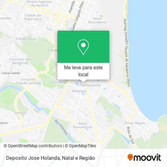 Deposito Jose Holanda mapa