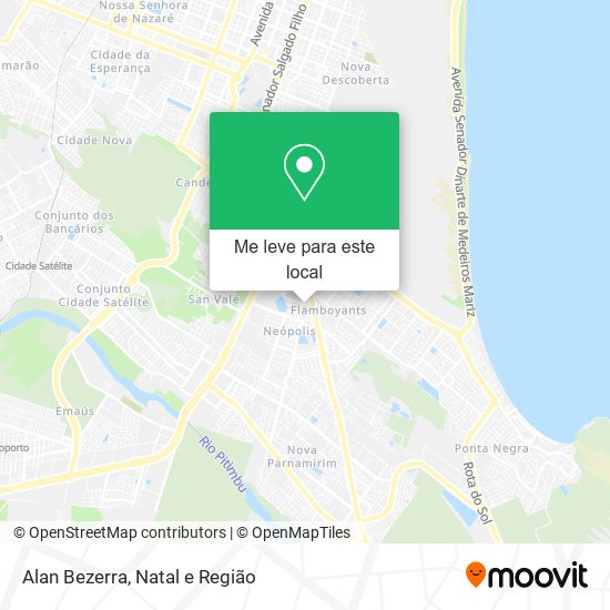 Alan Bezerra mapa