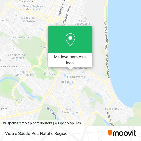 Vida e Saude Pet mapa