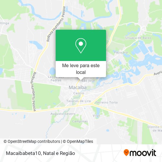 Macaibabeta10 mapa