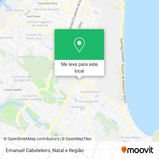 Emanuel Cabeleleiro mapa