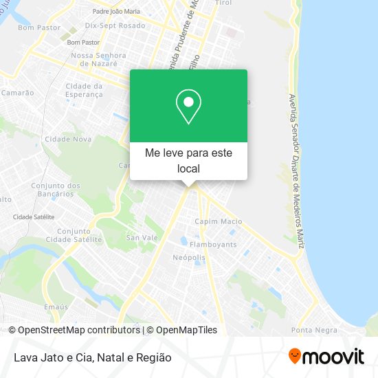 Lava Jato e Cia mapa