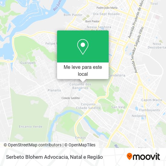 Serbeto Blohem Advocacia mapa