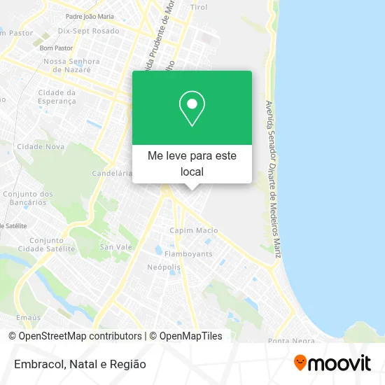 Embracol mapa