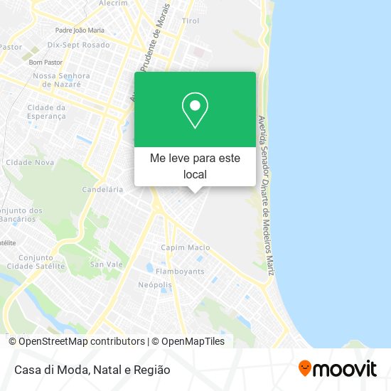 Casa di Moda mapa