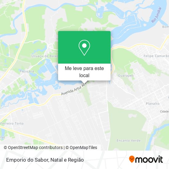 Emporio do Sabor mapa