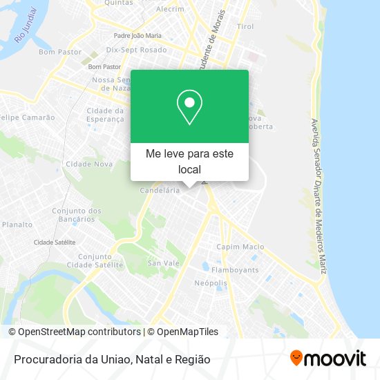 Procuradoria da Uniao mapa