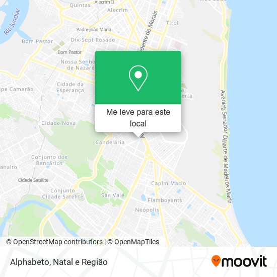 Alphabeto mapa