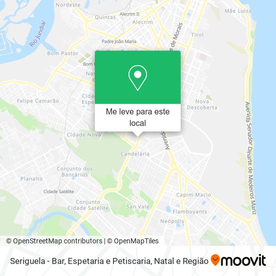 Seriguela - Bar, Espetaria e Petiscaria mapa