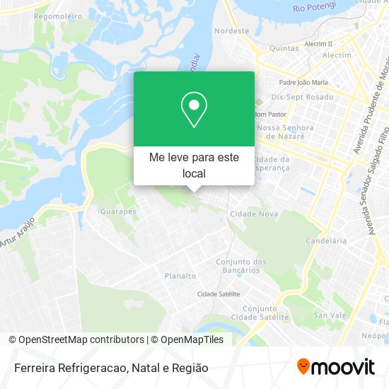 Ferreira Refrigeracao mapa