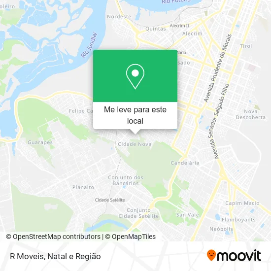 R Moveis mapa