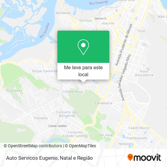 Auto Servicos Eugenio mapa
