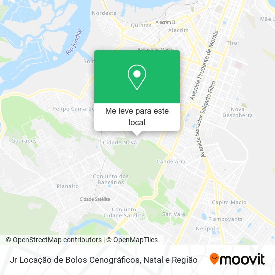 Jr Locação de Bolos Cenográficos mapa