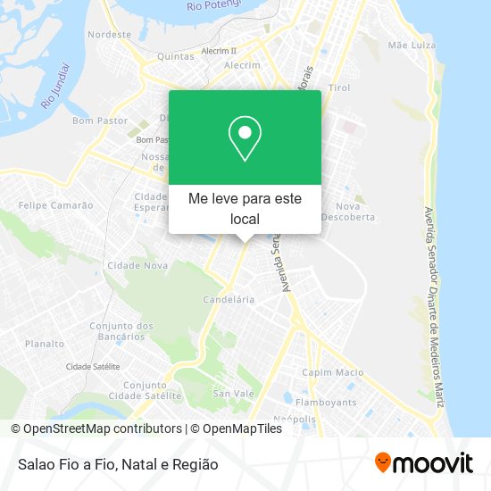 Salao Fio a Fio mapa