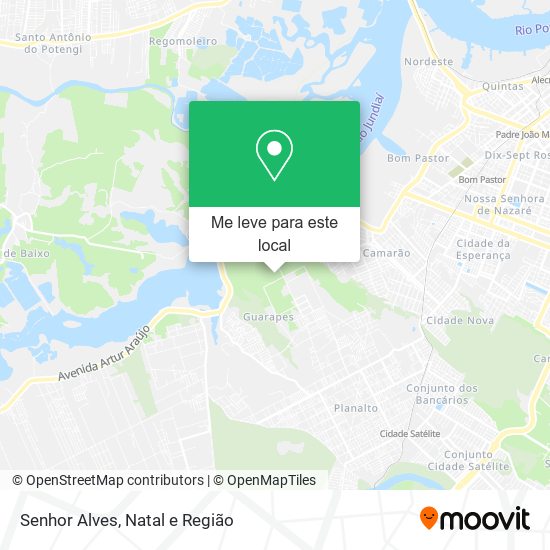 Senhor Alves mapa