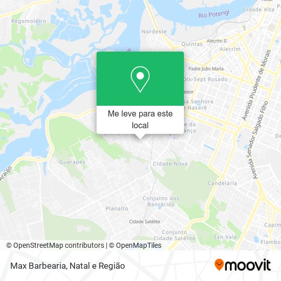 Max Barbearia mapa