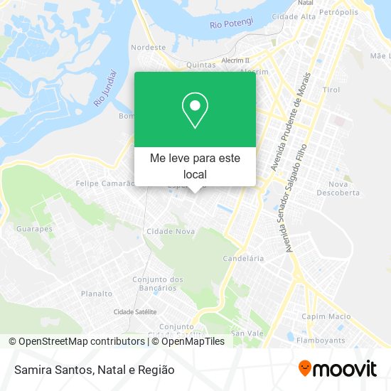 Samira Santos mapa