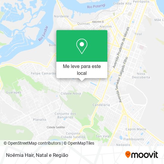 Noêmia Hair mapa