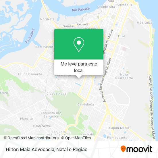 Hilton Maia Advocacia mapa