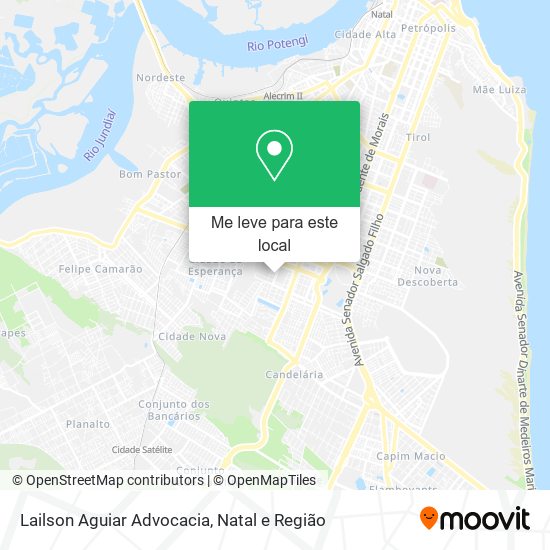 Lailson Aguiar Advocacia mapa
